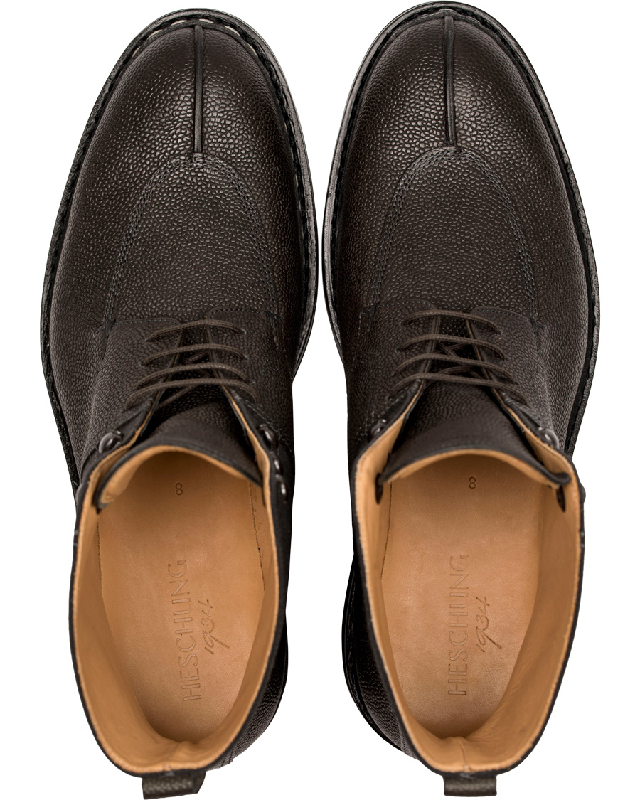 Herre | Heschung Ginkgo Beluga Boot Grained Black Calf | Heschung | Ginkgo Beluga Boot Grained Black Calf