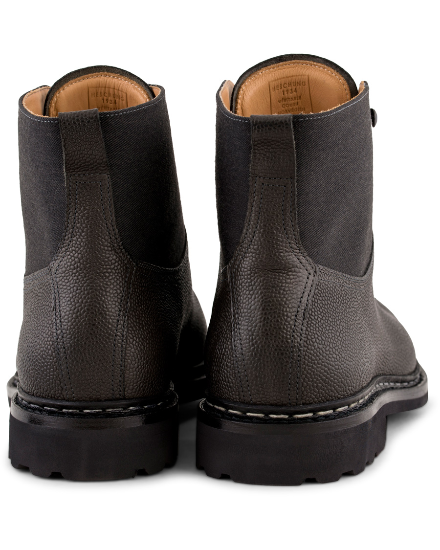 Herre | Heschung Ginkgo Beluga Boot Grained Black Calf | Heschung | Ginkgo Beluga Boot Grained Black Calf