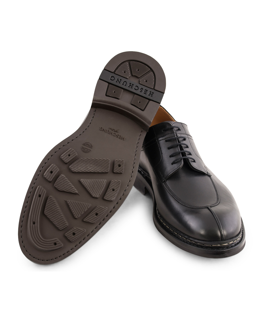 Herre | Heschung Catalpa Split Toe Derby Black Calf | Heschung | Catalpa Split Toe Derby Black Calf