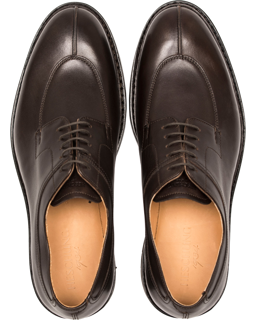 Herre | Heschung Catalpa Split Toe Derby Brown Calf | Heschung | Catalpa Split Toe Derby Brown Calf