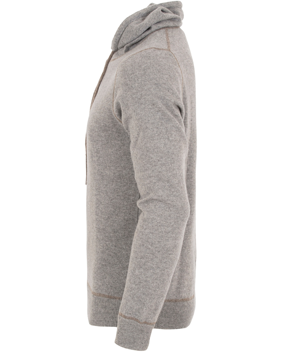 Herre | Gensere | Gran Sasso | Cashmere Shawl Collar Pullover Light Grey