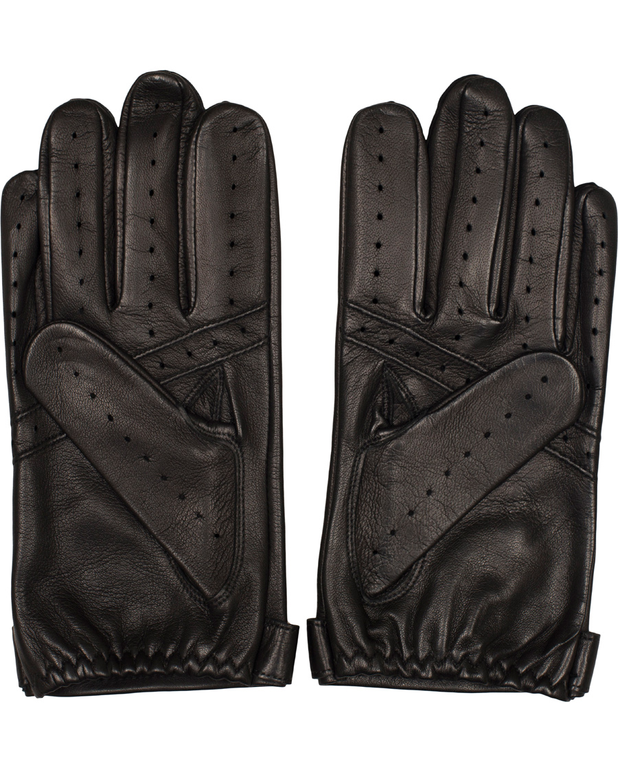 Herre | Dents The Heritage Collection Fleming 007 Driving Glove Black | Dents | The Heritage Collection Fleming 007 Driving Glove Black