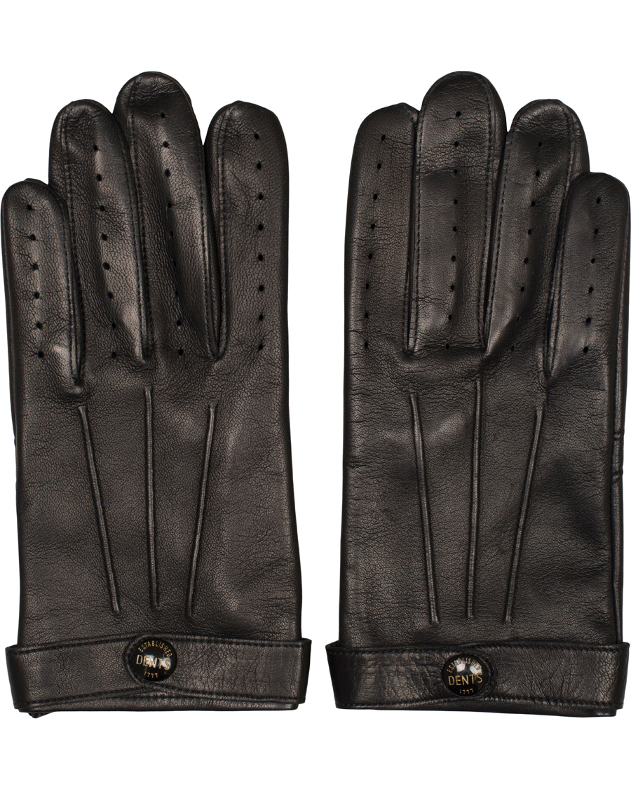 Herre | Dents The Heritage Collection Fleming 007 Driving Glove Black | Dents | The Heritage Collection Fleming 007 Driving Glove Black