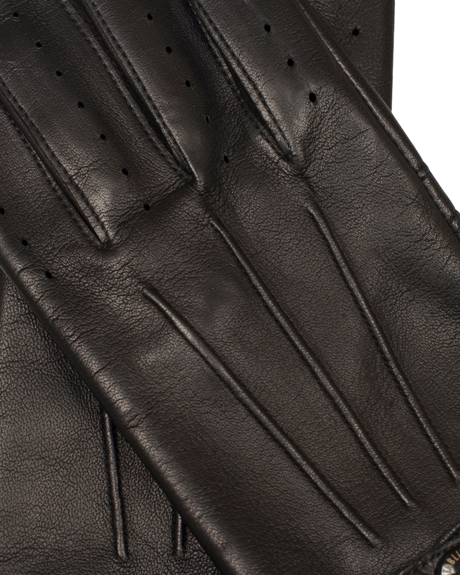 Herre | Dents The Heritage Collection Fleming 007 Driving Glove Black | Dents | The Heritage Collection Fleming 007 Driving Glove Black