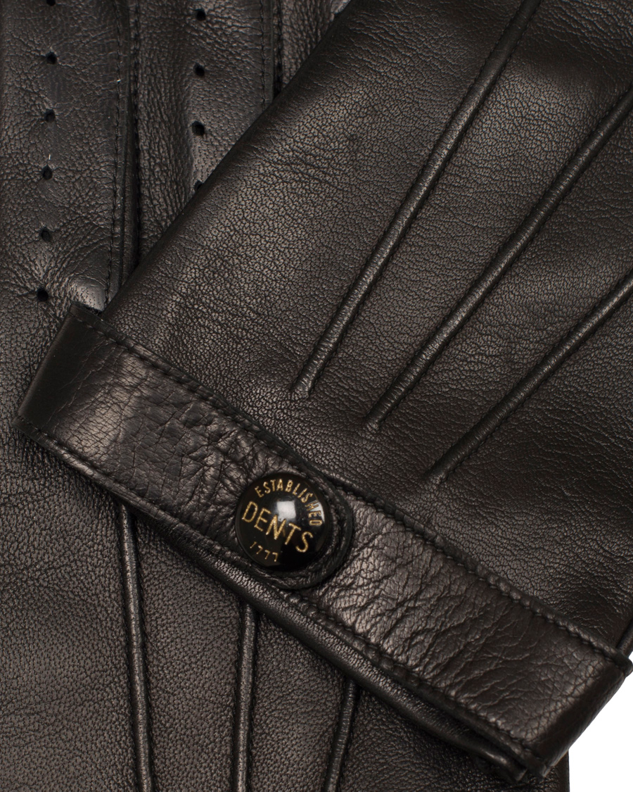 Herre | Dents The Heritage Collection Fleming 007 Driving Glove Black | Dents | The Heritage Collection Fleming 007 Driving Glove Black