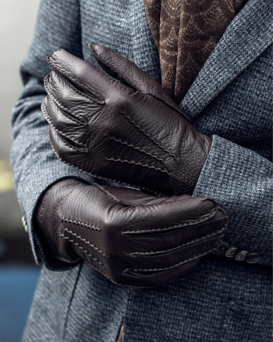 Herre | Dents The Heritage Collection Blenheim Handsewn Peccary Glove Bark | Dents | The Heritage Collection Blenheim Handsewn Peccary Glove Bark