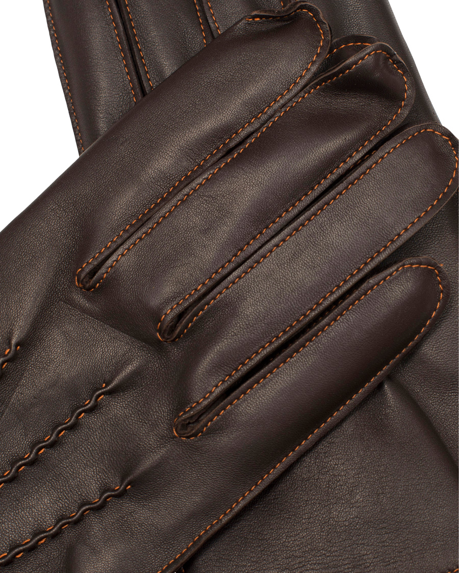 Herre | Dents The Heritage Collection Alnwick Hairsheep Glove Brown/Tangerine | Dents | The Heritage Collection Alnwick Hairsheep Glove Brown/Tangerine
