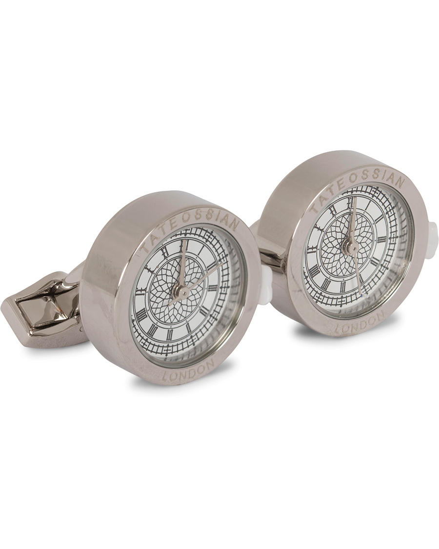 Herre | Tateossian Watch Cufflinks White Big Ben | Tateossian | Watch Cufflinks White Big Ben