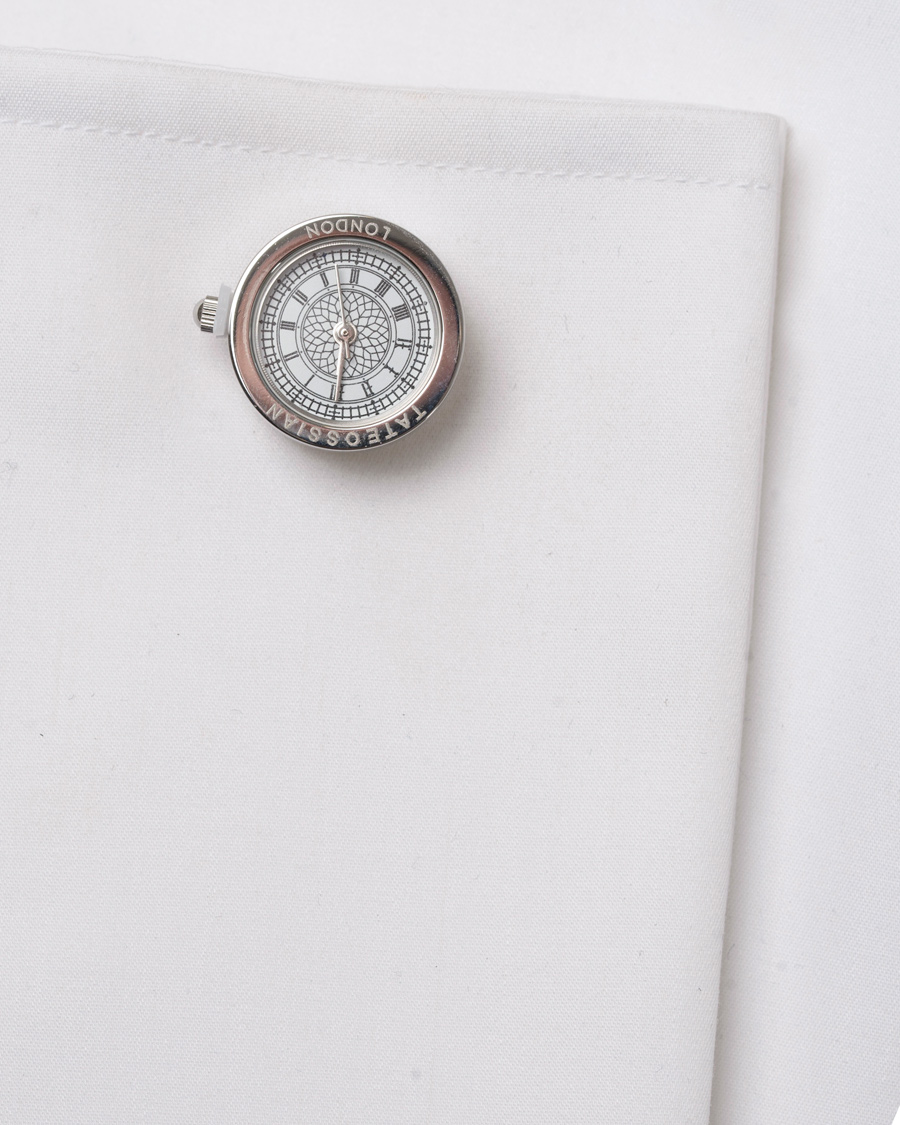 Herre | Tateossian Watch Cufflinks White Big Ben | Tateossian | Watch Cufflinks White Big Ben
