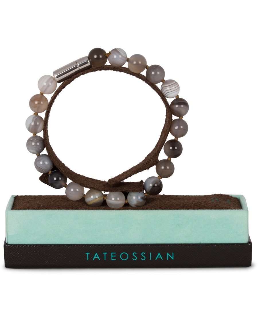 Herre | Tateossian Pearl Bracelet Brown | Tateossian | Pearl Bracelet Brown