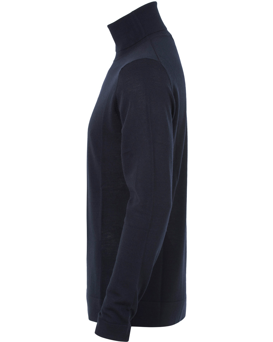 Herre | Gensere | Filippa K | Fine Merino Rollerneck Navy