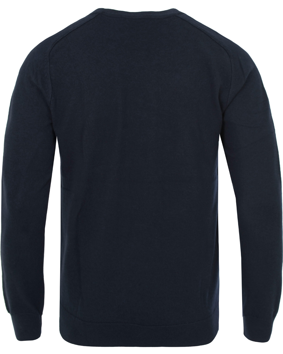 Herre | Gensere | Filippa K | Cotton Merino Sweater Navy