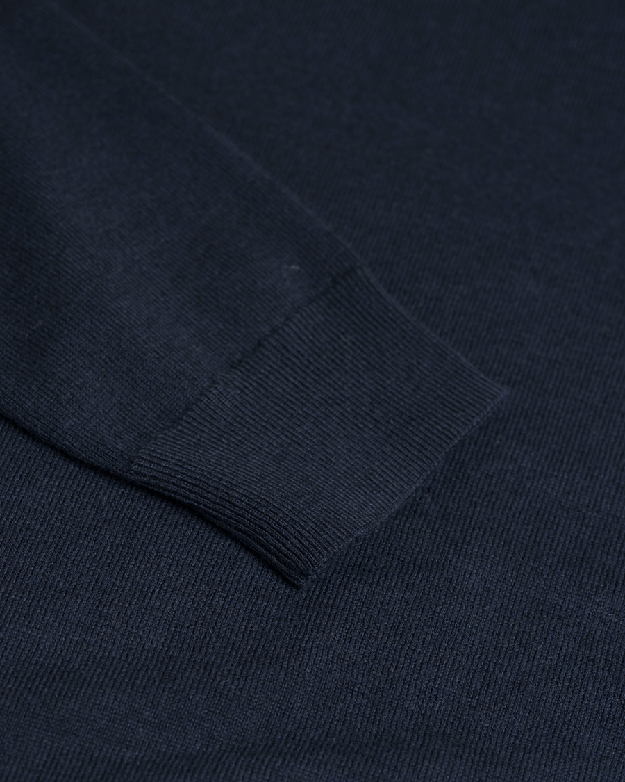 Herre | Gensere | Filippa K | Cotton Merino Sweater Navy