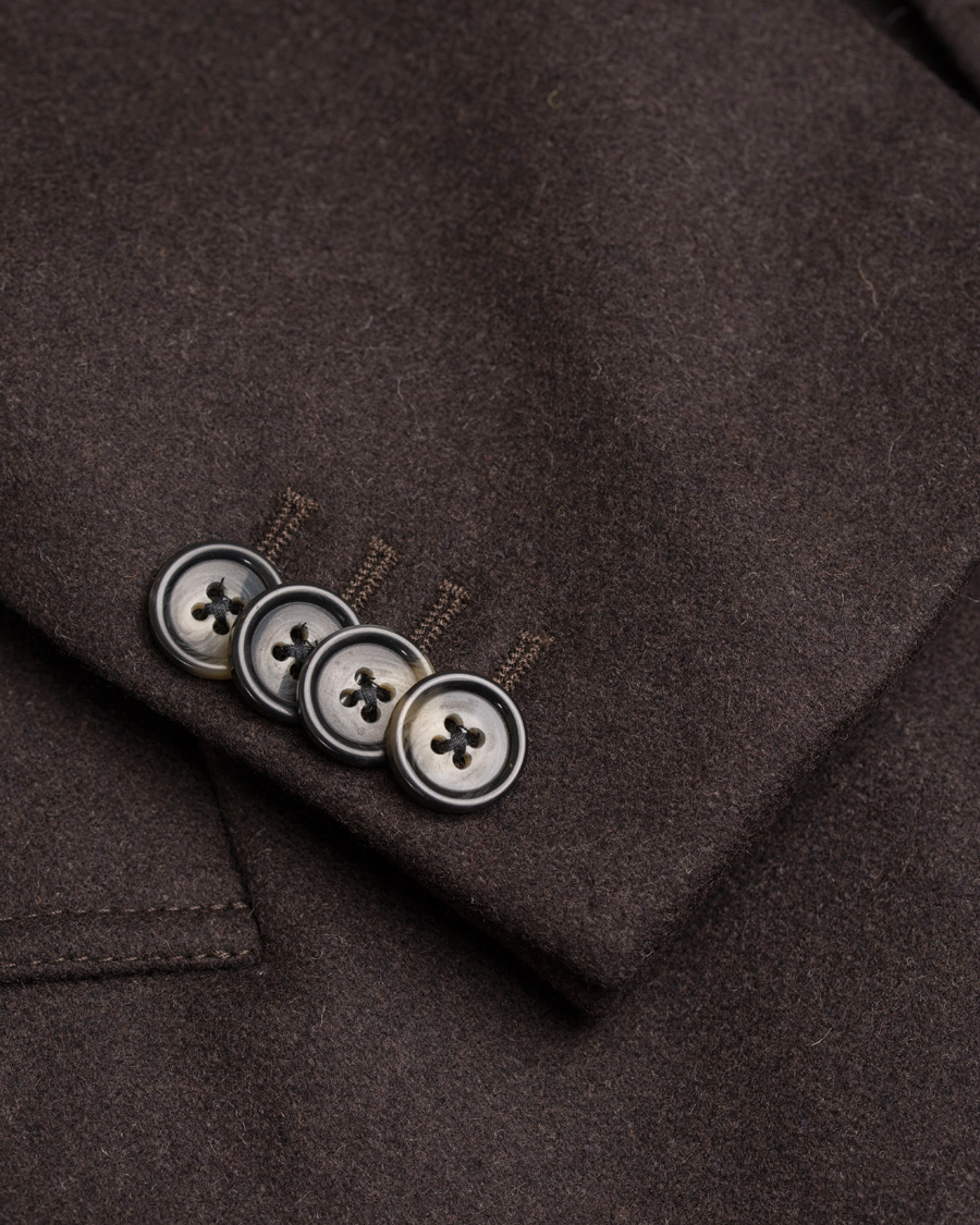 Herre | Jakker | J.Lindeberg | Wolger Compact Melton Coat Brown