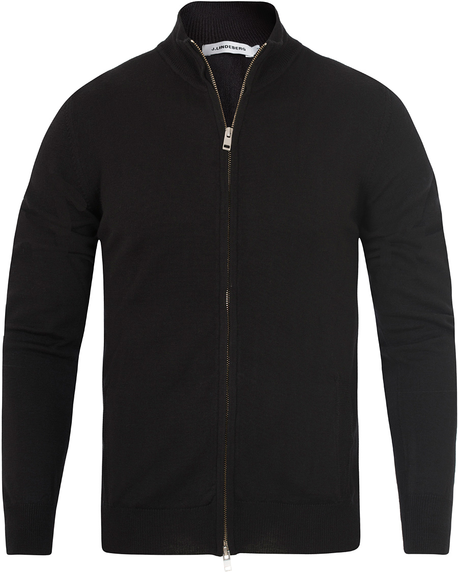 Herre | Gensere | J.Lindeberg | August True Merino Black