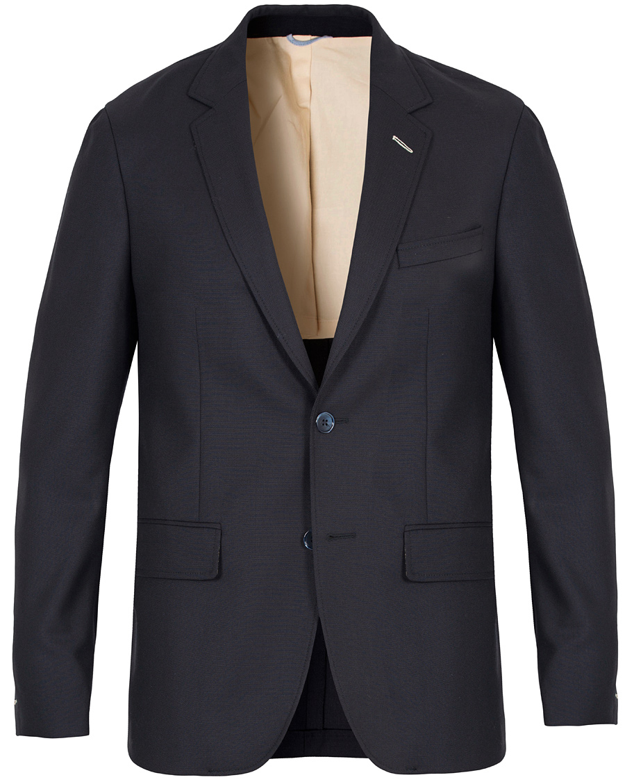 GANT Rugger The Hopsack Blazer Navy