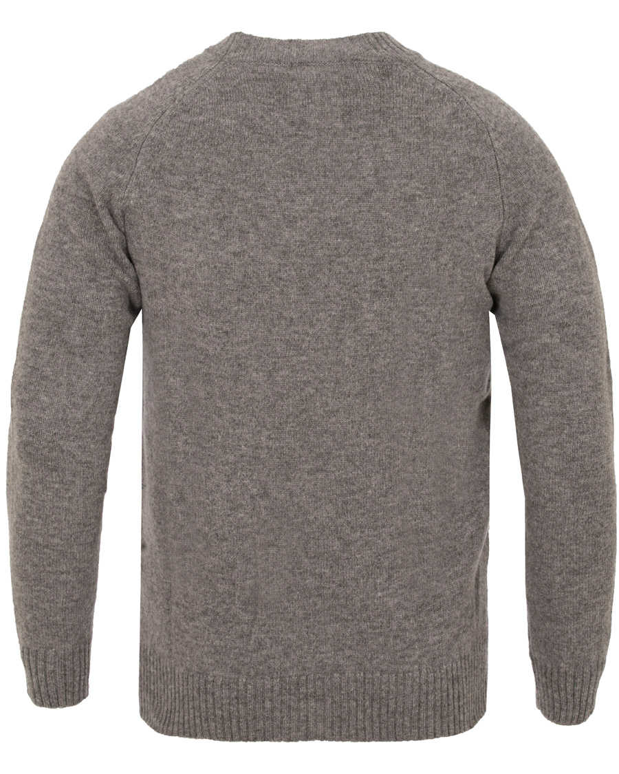 Herre | Gensere | GANT Rugger | The Shetland Sweater Grey Melange