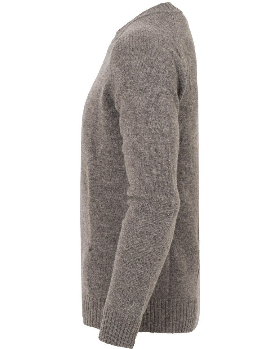 Herre | Gensere | GANT Rugger | The Shetland Sweater Grey Melange