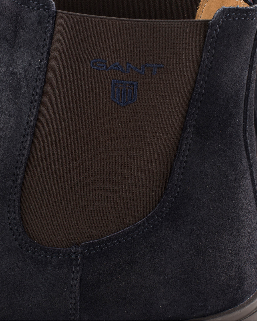 Herre | GANT Oscar Chelsea Boot Navy Suede | GANT | Oscar Chelsea Boot Navy Suede