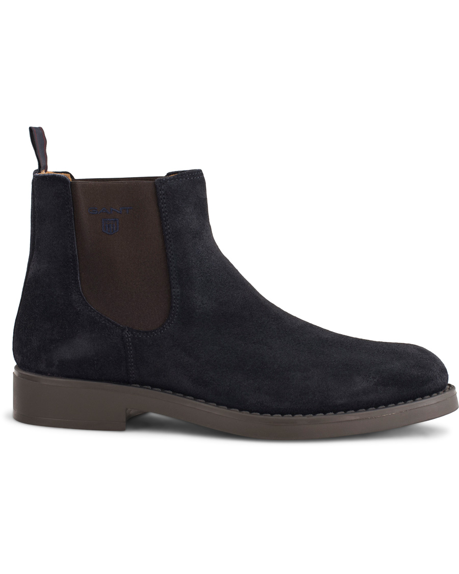 Herre | GANT Oscar Chelsea Boot Navy Suede | GANT | Oscar Chelsea Boot Navy Suede