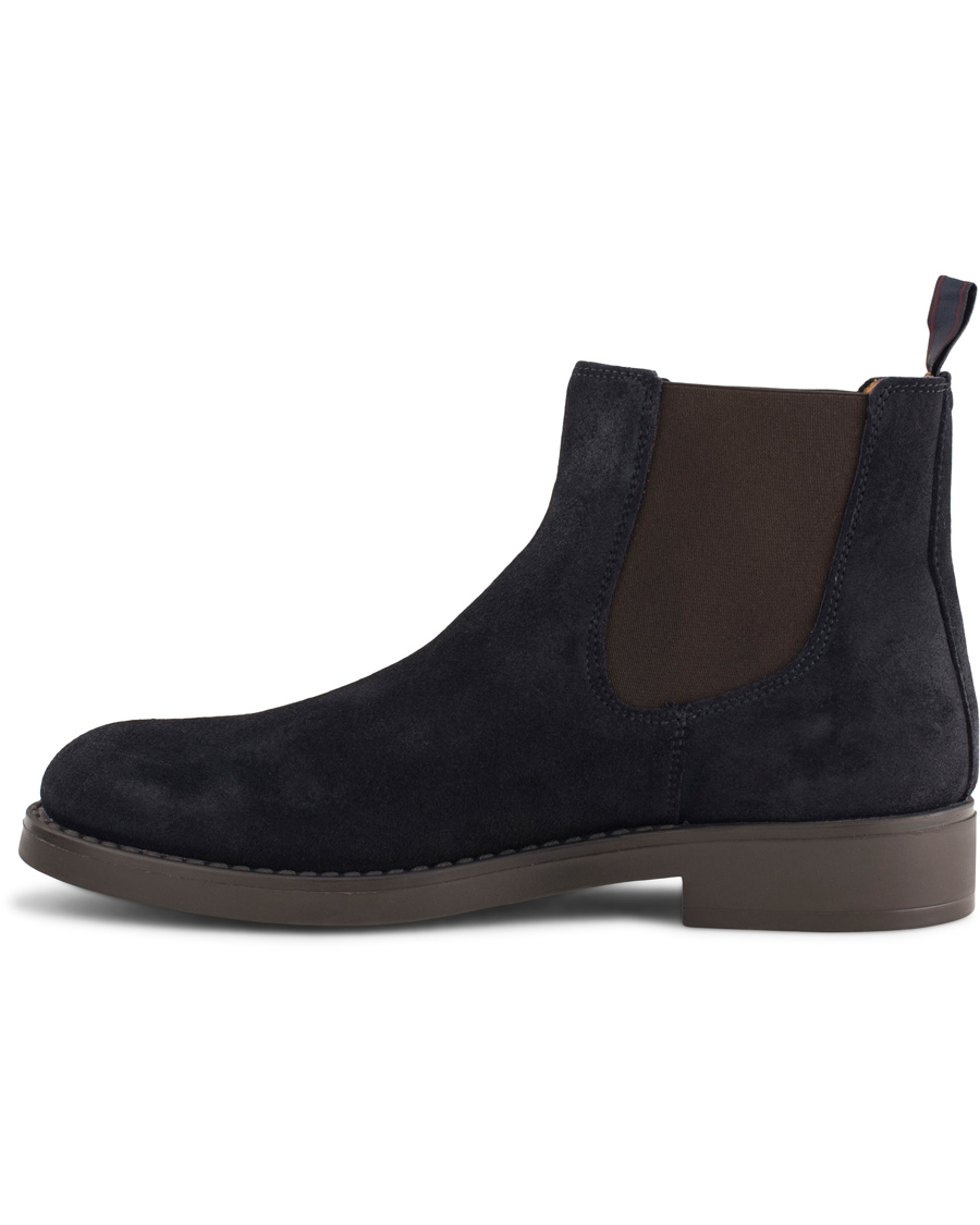 Herre | GANT Oscar Chelsea Boot Navy Suede | GANT | Oscar Chelsea Boot Navy Suede