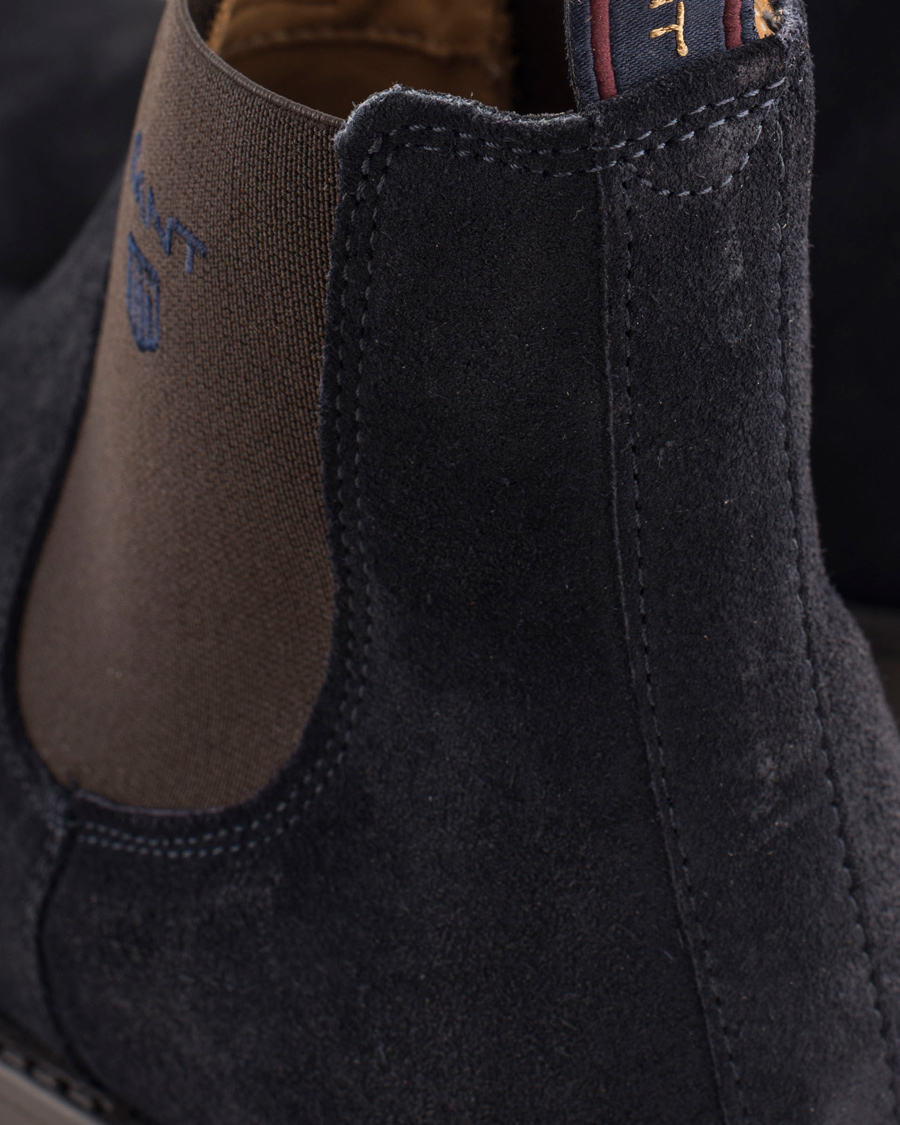 Herre | GANT Oscar Chelsea Boot Navy Suede | GANT | Oscar Chelsea Boot Navy Suede