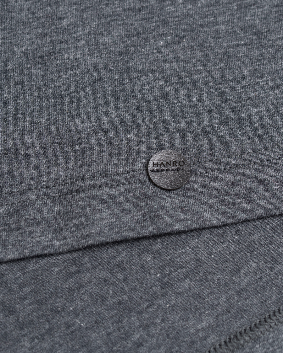 Herre | Undertøy | Hanro | Night & Day Sweater Enigma Grey Melange