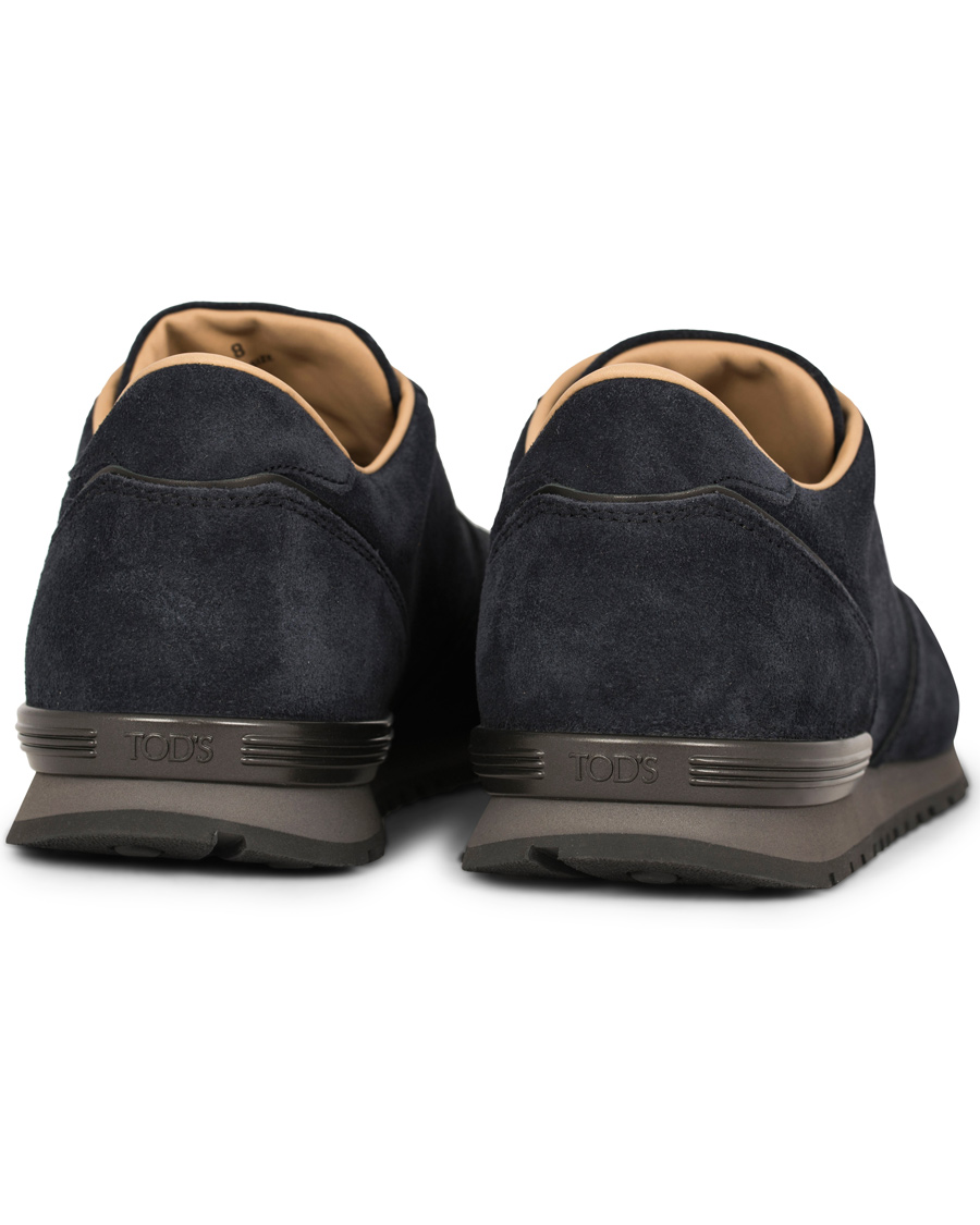 Herre | Tod's Sportivo Running Sneaker Dark Blue Suede | Tod's | Sportivo Running Sneaker Dark Blue Suede