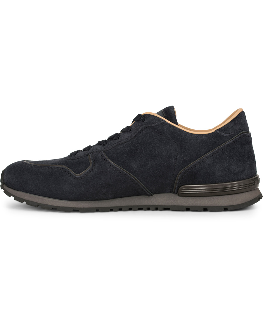 Herre | Tod's Sportivo Running Sneaker Dark Blue Suede | Tod's | Sportivo Running Sneaker Dark Blue Suede
