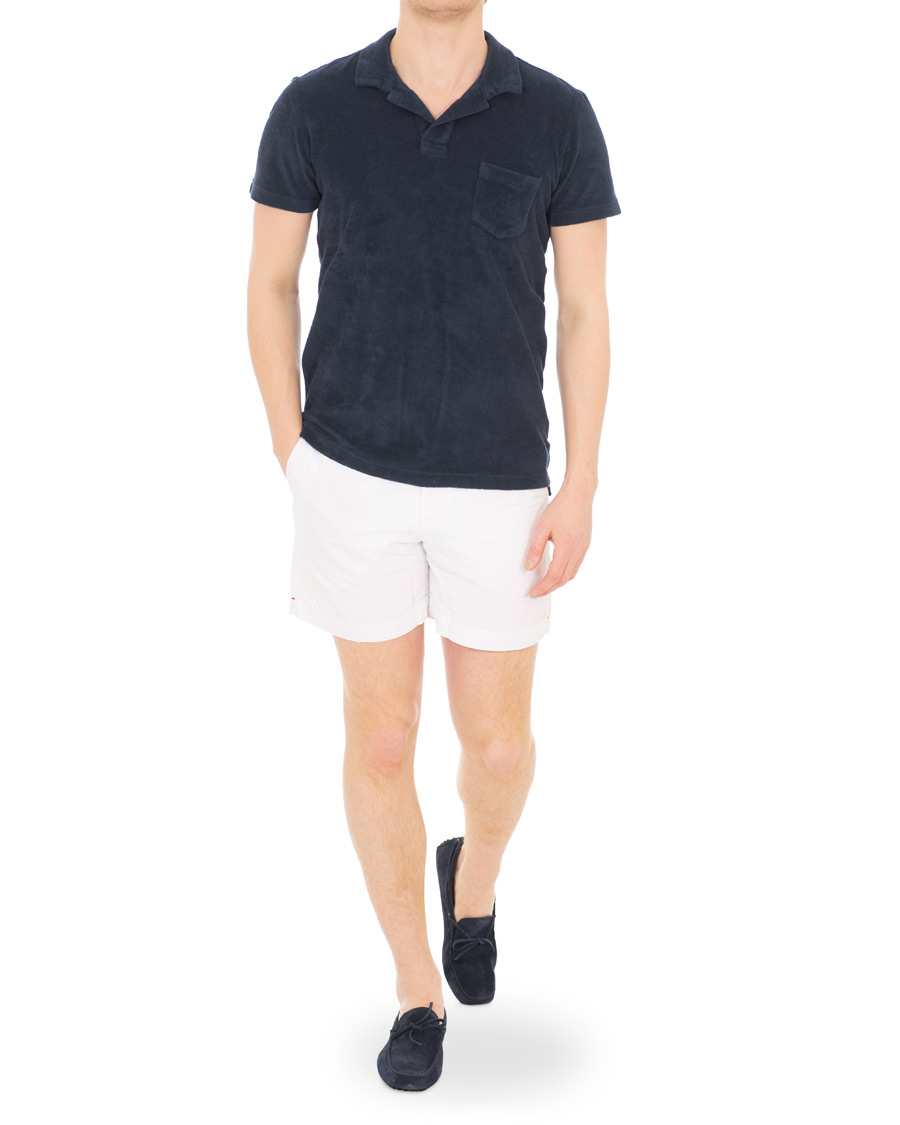 Herre | Tod's Laccetto Gommino Carshoe Navy Suede | Tod's | Laccetto Gommino Carshoe Navy Suede