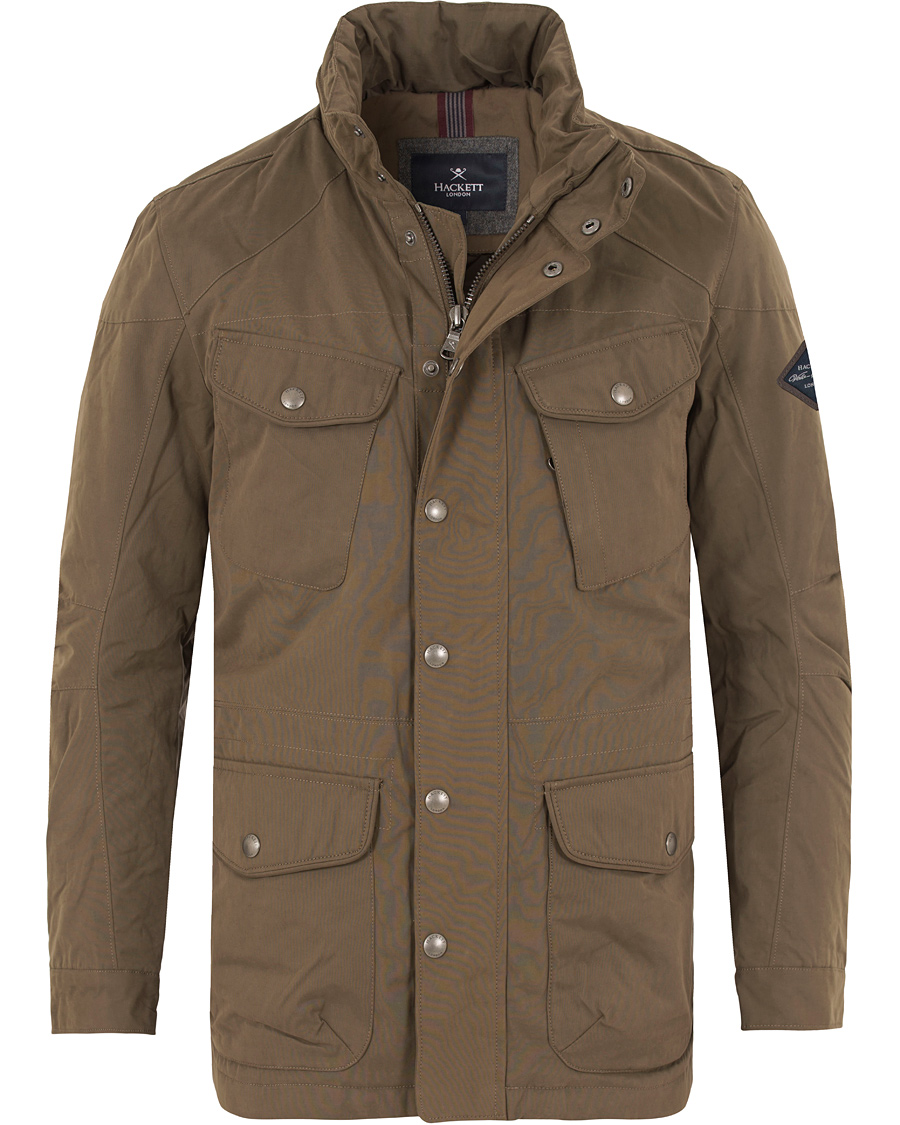Herre | Jakker | Hackett | New Velospeed Jacket Taupe