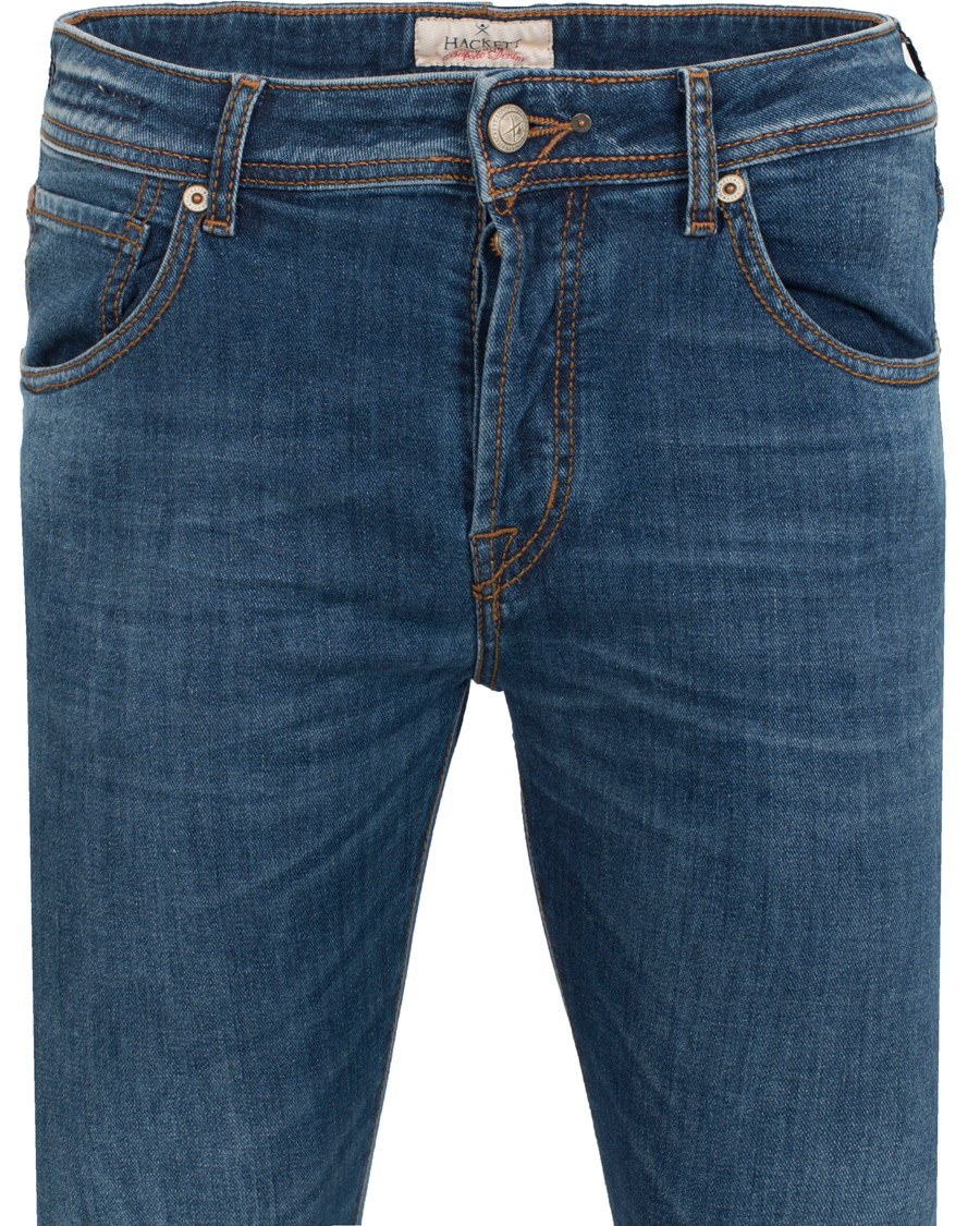 Herre | Jeans | Hackett | Newburg Slim Fit Jeans Light Wash