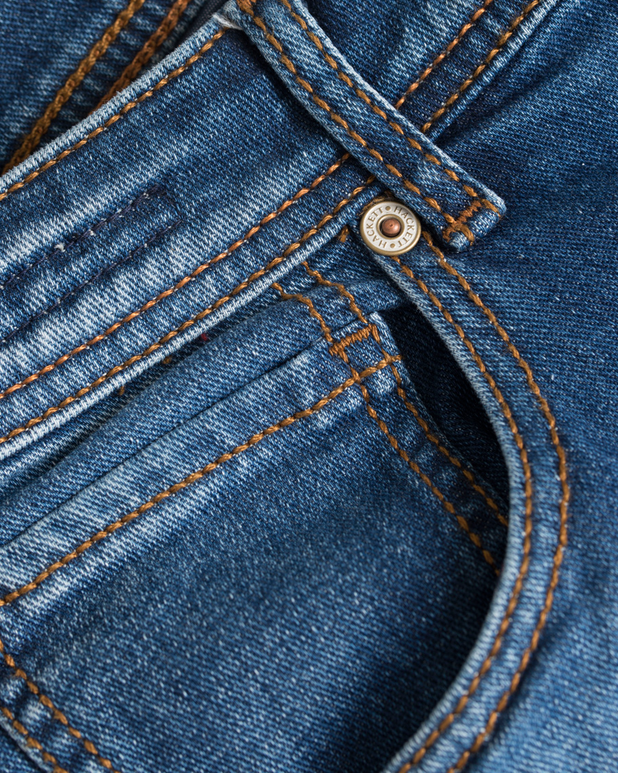 Herre | Jeans | Hackett | Newburg Slim Fit Jeans Light Wash