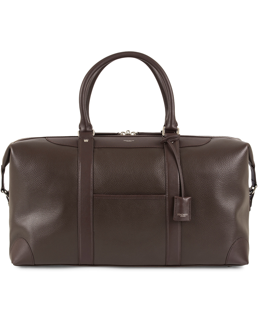 Herre | Hackett The Pebble Boston Holdall Brown | Hackett | The Pebble Boston Holdall Brown