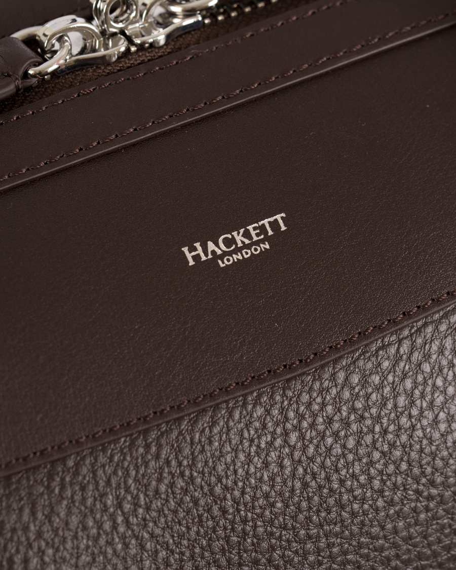 Herre | Hackett The Pebble Boston Holdall Brown | Hackett | The Pebble Boston Holdall Brown