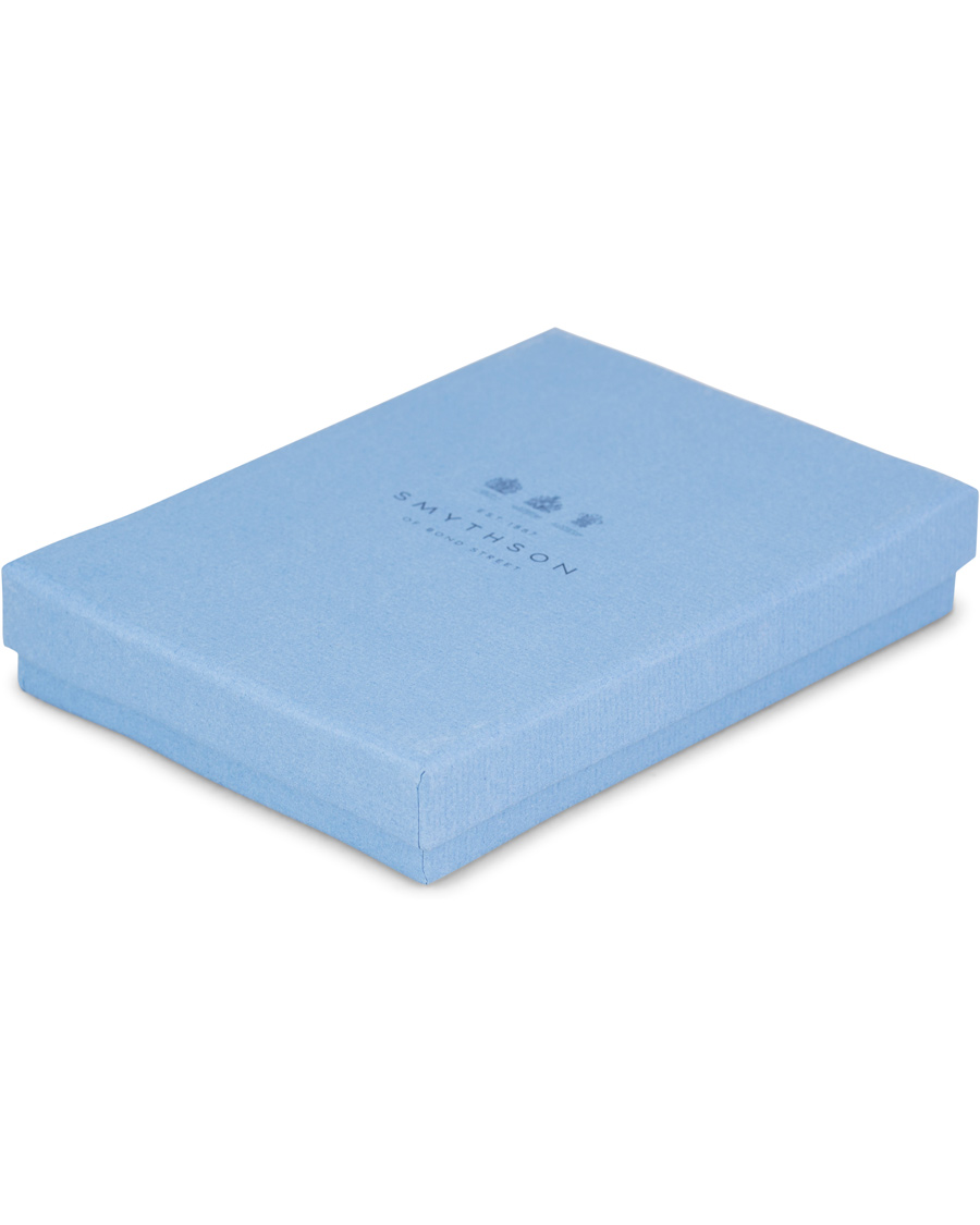 Herre | Smythson Burlington Passport Cover Black Deerskin | Smythson | Burlington Passport Cover Black Deerskin