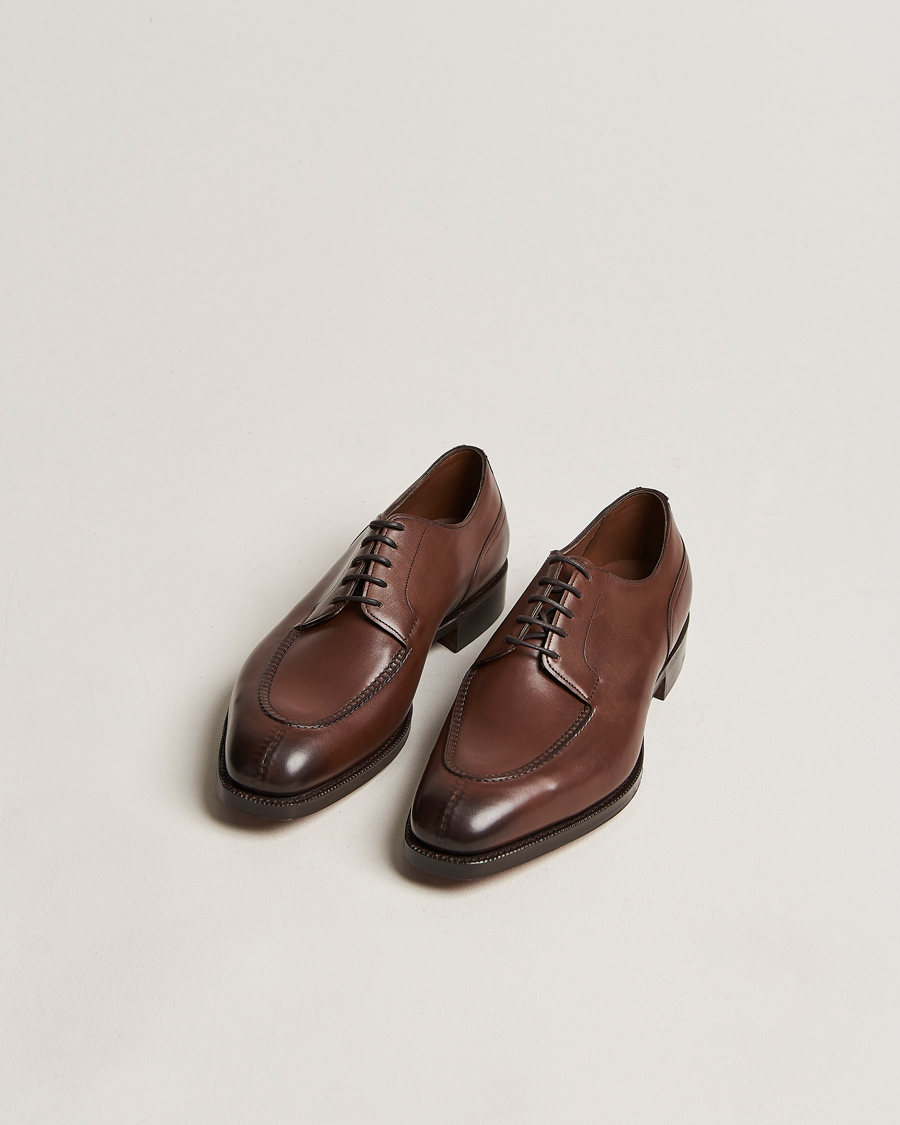 Herre | Sko | Edward Green | Dover Split Toe Dark Oak Calf