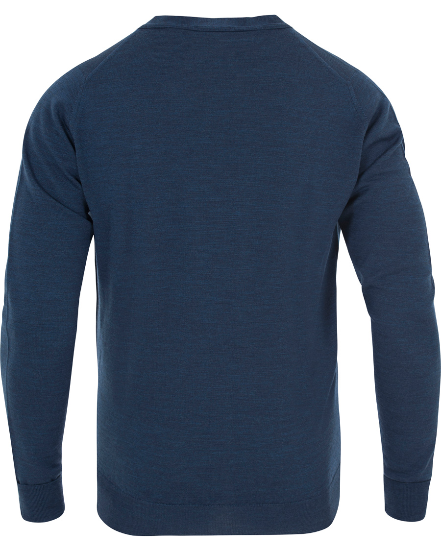 Herre | Gensere | John Smedley | Bryn Extra Fine Merino Cardigan Indigo