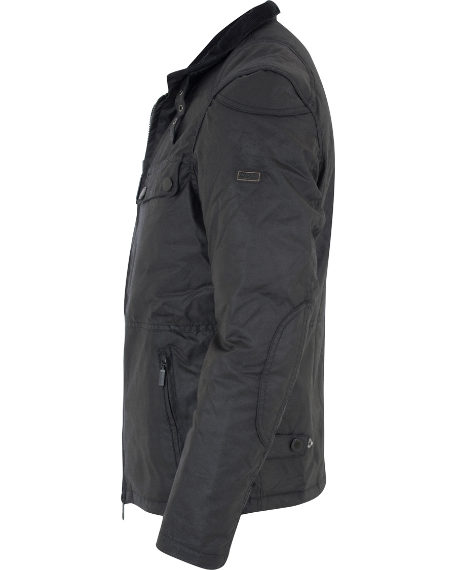 Herre | Jakker | Barbour International | Valve Wax Jacket Black