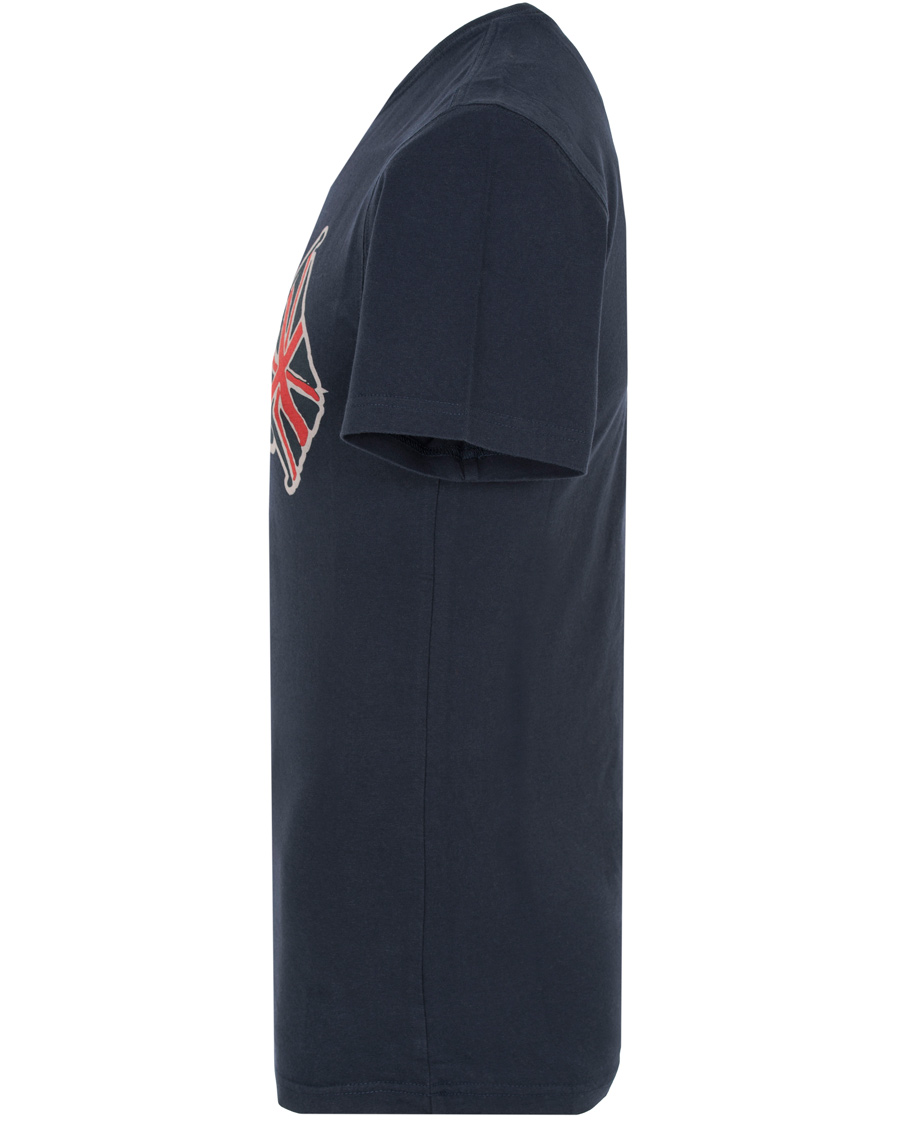 Herre | T-Shirts | Barbour International | Flags Tee Navy