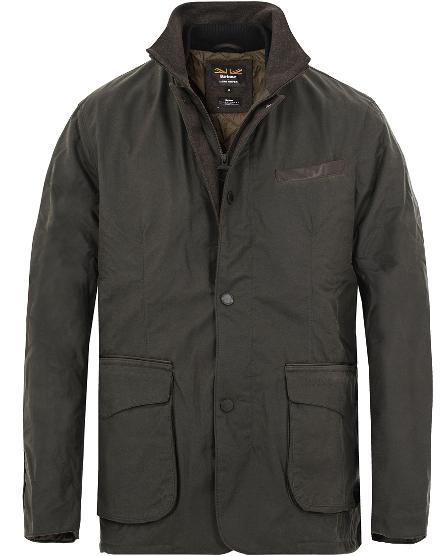 barbour observe wax jacket 