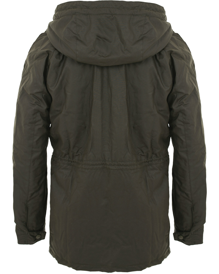 Herre | Jakker | Barbour Lifestyle | Brindle Wax Parka Ferm Green