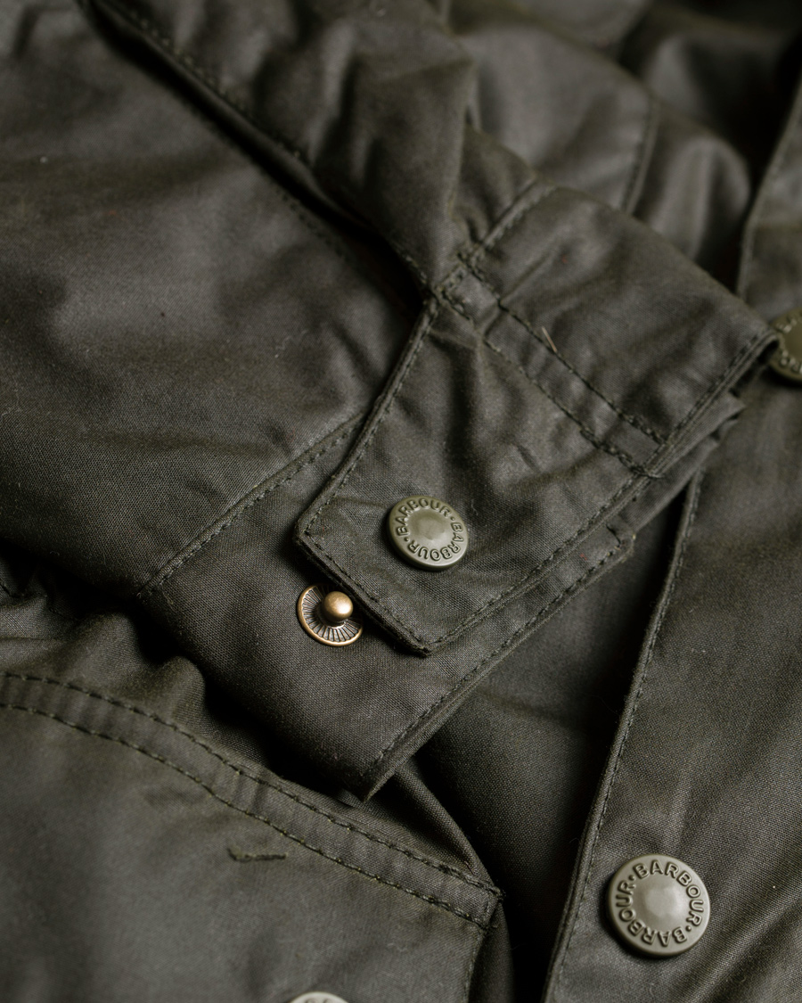 Herre | Jakker | Barbour Lifestyle | Brindle Wax Parka Ferm Green