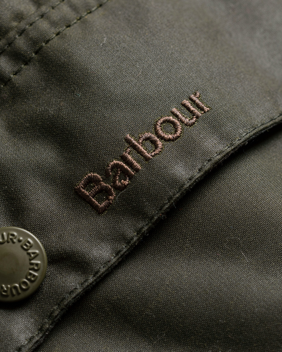 Herre | Jakker | Barbour Lifestyle | Brindle Wax Parka Ferm Green