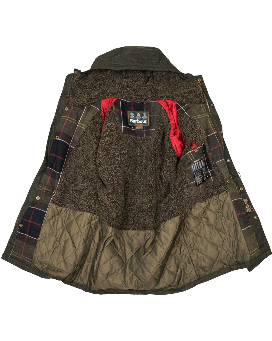 Herre | Jakker | Barbour Lifestyle | Brindle Wax Parka Ferm Green