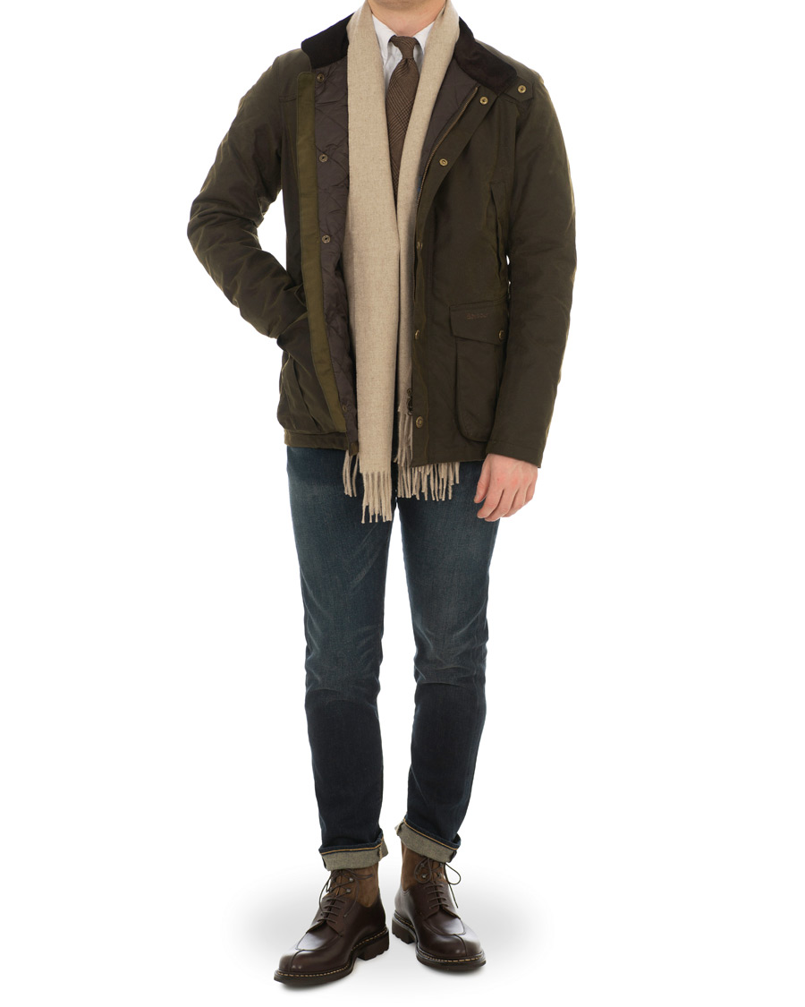 Barbour leeward deals olive