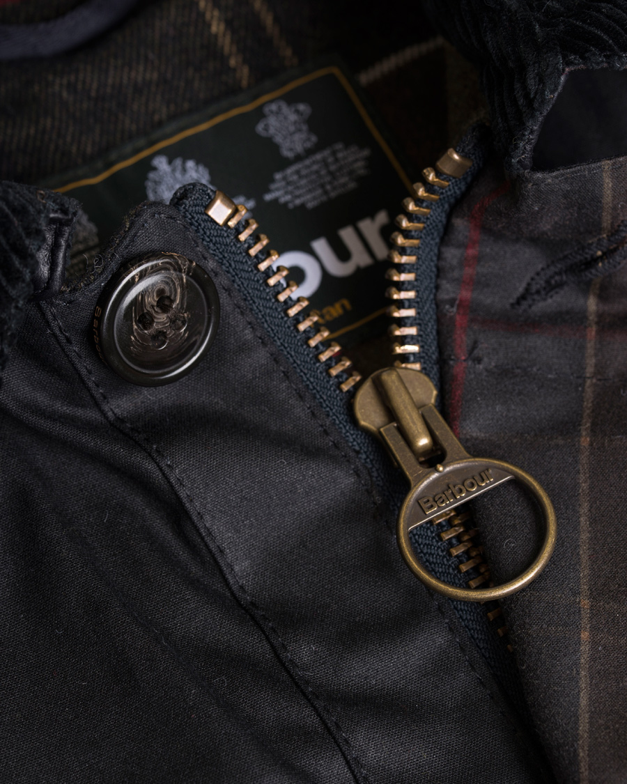 Herre | Jakker | Barbour Lifestyle | Nairn Wax Coat Navy