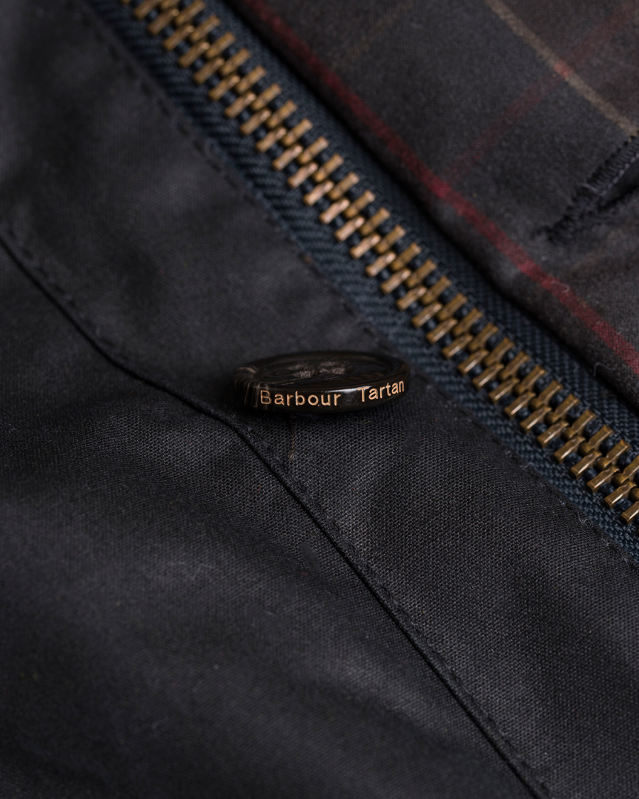 Herre | Jakker | Barbour Lifestyle | Nairn Wax Coat Navy