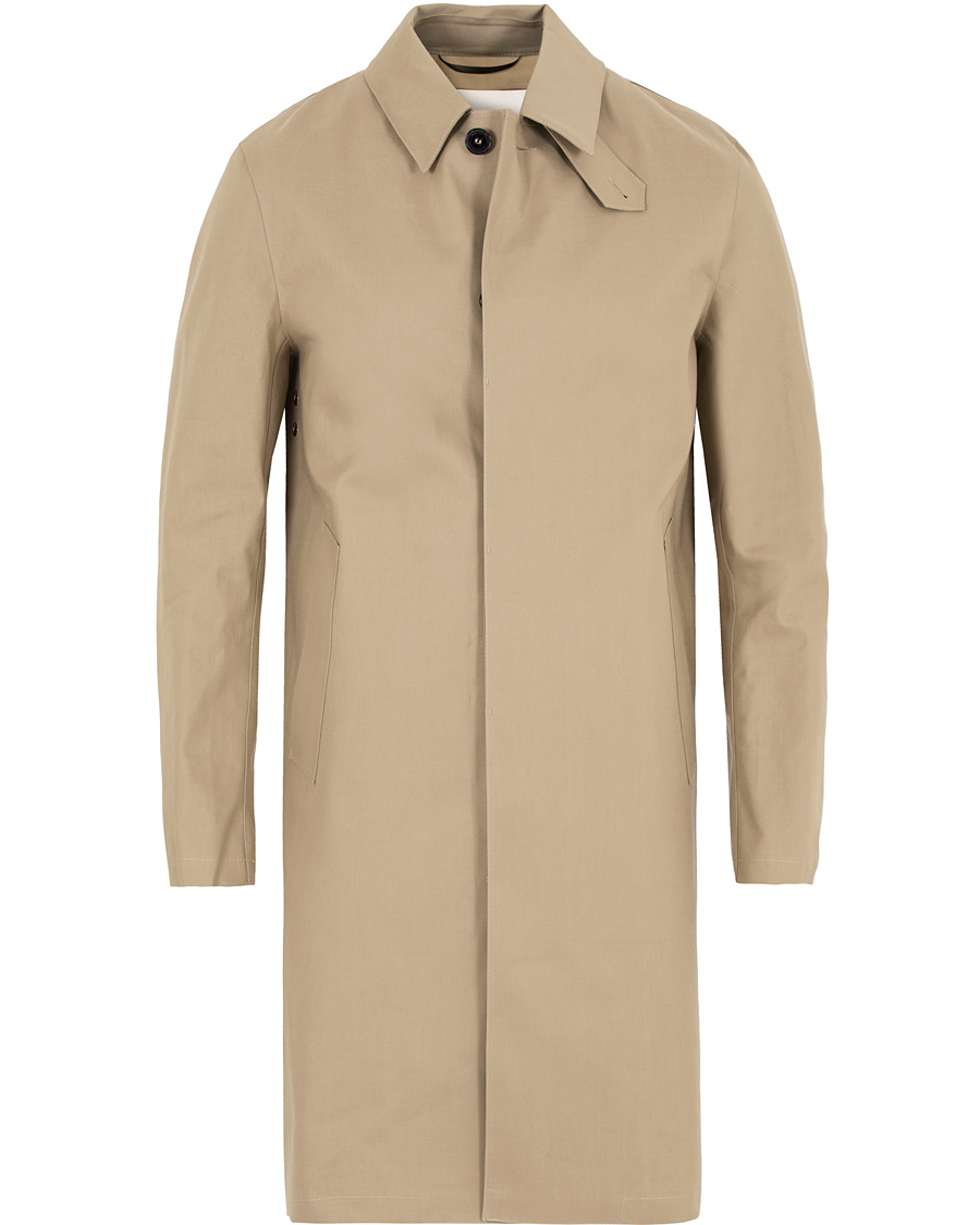 Herre | Jakker | Mackintosh | Cotton Coat Fawn Beige