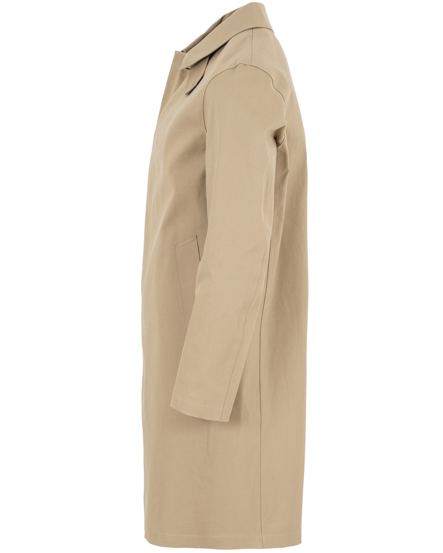 Herre | Jakker | Mackintosh | Cotton Coat Fawn Beige